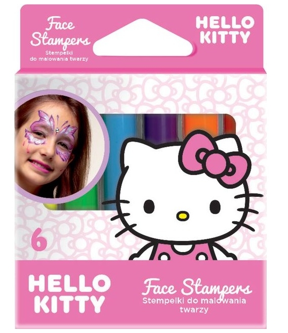 <img src='https://webimage.pl/pics/297/3/d5907360013297.png' style='height:440px' /> Coolpack, Stempelki do twarzy Hello Kitty - Pink 1, 6 szt (13297PTR)