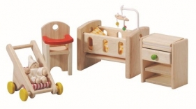 Zestaw mebelków dla niemowlaka do domu dla lalek (PLTO-7329)