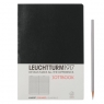 Notatnik Medium Leuchtturm1917 w kratkę czarny 339937