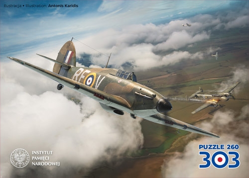 Puzzle Dywizjon 303 260 elementów