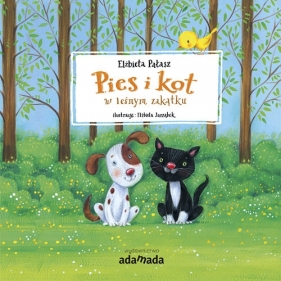 Pies i kot w leśnym zakątku - Pałasz Elżbieta