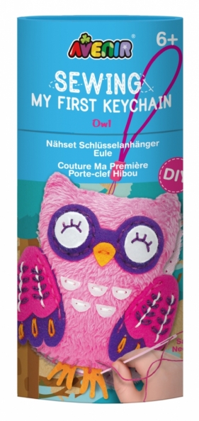 Uszyj brelok do kluczy - Sowa (CH1629)