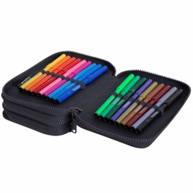 Coolpack - Jumper 3 - Piórnik potrójny z wyposażeniem - Doggies (C67180)