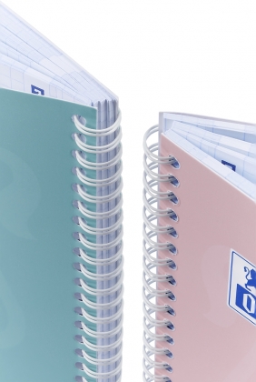 Kołozeszyt Oxford Touch Pastel A5/80k kratka, 1 szt