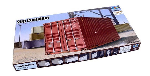 Model plastikowy 20ft Container (01029)