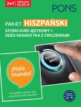 Szybki kurs i duża gramatyka Hiszpański A1-B1 PAK2