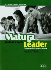 Matura Leader Podręcznik i repetytorium Poziom podstawowy + CD - Marileni Malkogianni, Maria Łątka, H. Q. Mitchell