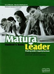 Matura Leader Podręcznik i repetytorium Poziom podstawowy + CD - Malkogianni Marileni, H. Q. Mitchell, Łątka Maria