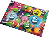 Smile koperta z nadrukiem na suwak A4 pp