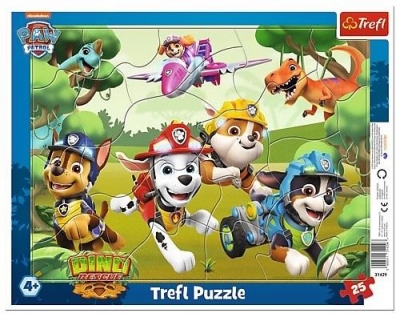 Puzzle ramkowe 25 Wyczynowe triki piesków TREFL