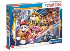 Clementoni, puzzle SuperColor 104: Psi Patrol (27529)