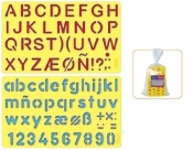 Szablony ABC - 123 8 sztuk - <br />