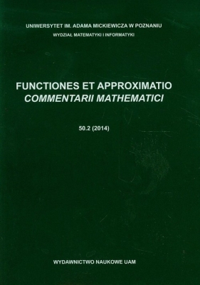 Functiones et approximatio 50.2 - <br />