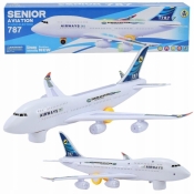 Samolot ze światłem i dźwiękiem