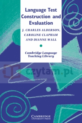 Language Test Construction and Evaluation PB
