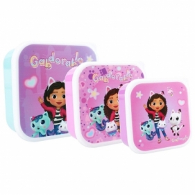 Śniadaniówka Snack Box 3w1 Koci Domek Gaby