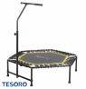 Trampolina Fitness Hexagon 50 Inch pomarańczowy (SDT-TP105- A) od 3 lat