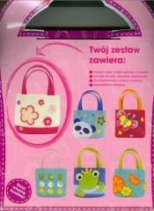 Filcowe robótki torebka Kwiaty (FCB701) - <br />