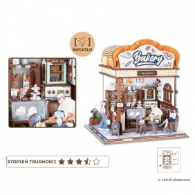 Uliczny zakątek 3D - Piekarnia, 185el.