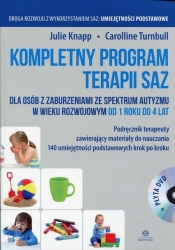 Kompletny program terapii SAZ Podręcznik terapeuty z płytą DVD (Uszkodzona okładka) - Julie Knapp, Carolline Turnbull