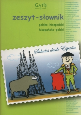 Zeszyt A5 Słownik polsko-hiszpańsi hiszpańsko-polski w kratkę 60 kartek 10 sztuk
