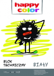 Blok techniczny biały A3 - 10 arkuszy