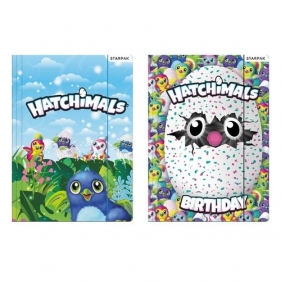 Teczka z gumką A4 Hatchimals 10 sztuk mix