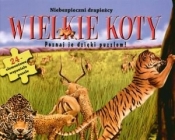 Wielkie koty niebezpieczni drapieżcy Puzzle