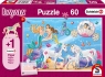 Puzzle 60 Schleich + Bayala Magia syren + figurka