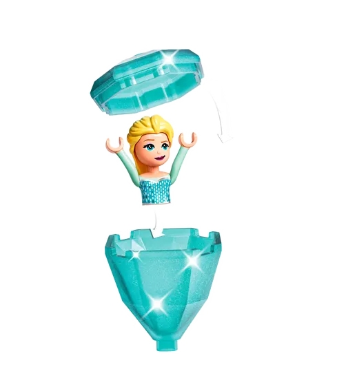 Lego Disney Princess: Dziedziniec zamku Elzy (43199)