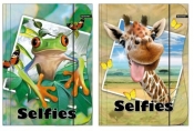 Teczka z gumką A4 Selfies mix