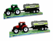 Traktor z przyczepą