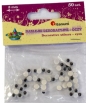 Oczy samoprzylepne 5mm okrągłe