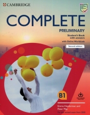 Complete Preliminary Student's Book with Answers with Online Workbook - Heyderman Emma, May Peter