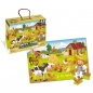 Puzzle podłogowe - Jumbo farma, 48 el. (125299)