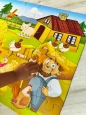 Puzzle podłogowe - Jumbo farma, 48 el. (125299)