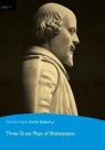 PEAR Three Great Plays of Shakespeare Bk/MP3 (4)