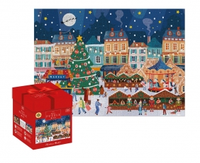 Puzzle - BN Christmas Market, 1000 el.