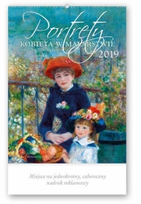 Kalendarz 2019 Artystyczny Portrety - kobiety..RA3