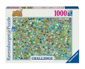 Ravensburger, Puzzle 1000: Challenge Animal Crossing (12000629)