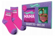 Zestaw skarpety + brelok na Dzień Matki
