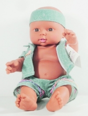 Bobas czarny do kąpieli 30 cm .