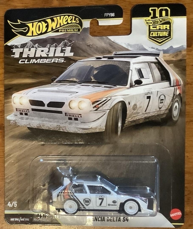Hot Wheels Kultowe auta Lancia Delta S4