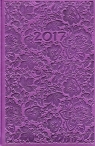 Kalendarz 2017 41TN B6 tygodniowy fioletowy