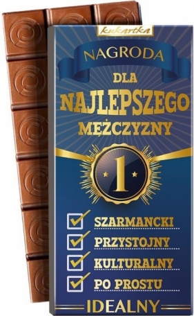 Czekolada CZK-334 Dla najlepszego mężczyzny