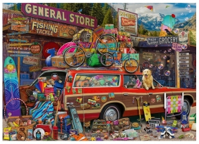 Ravensburger, Puzzle 1000: Rodzinne wakacje (12000130)