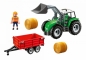Duży traktor z przyczepą (6130)