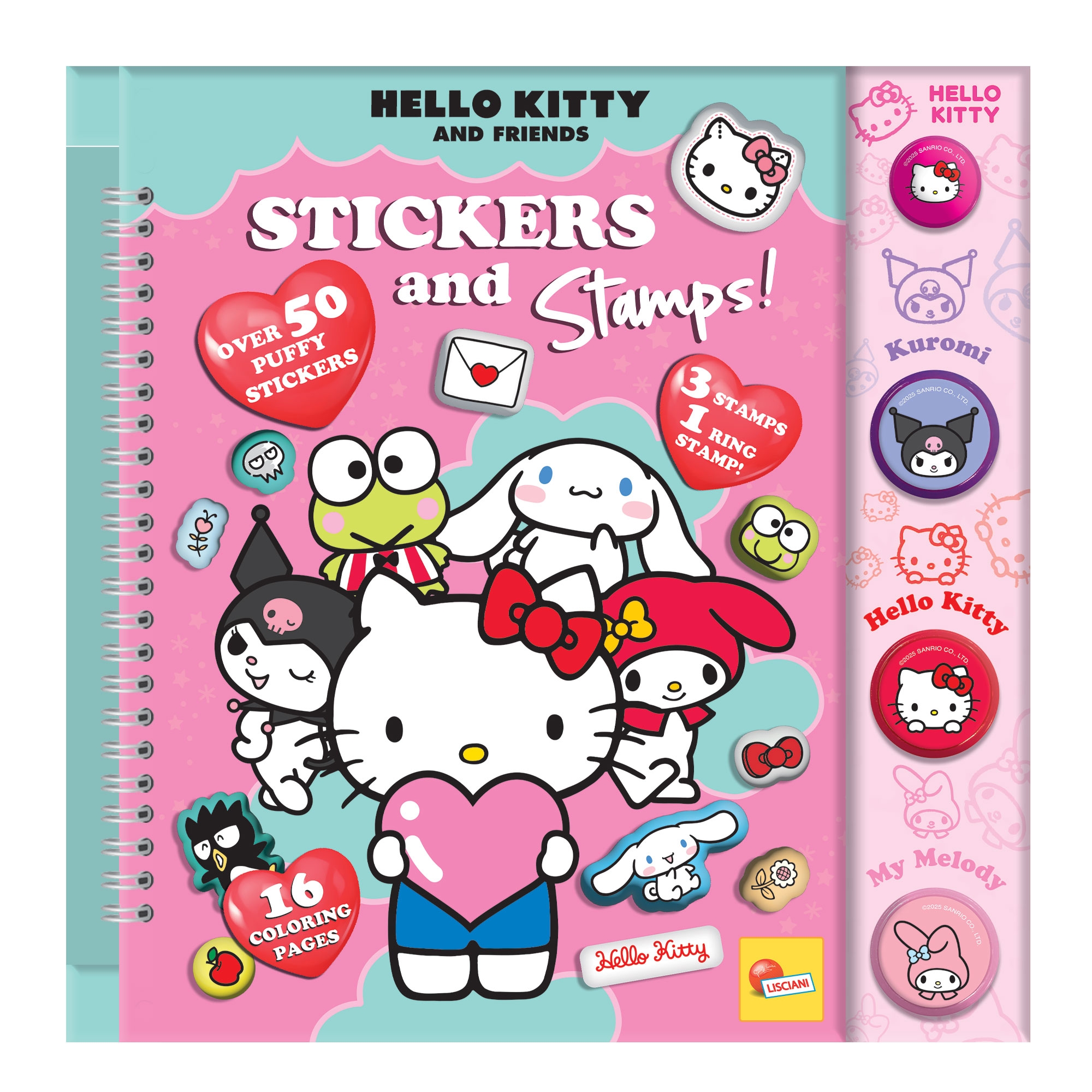 Album do rysowania ze stempelkami - Hello Kitty