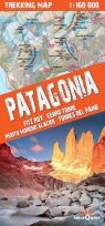 Patagonia 1:160 000 trekking map