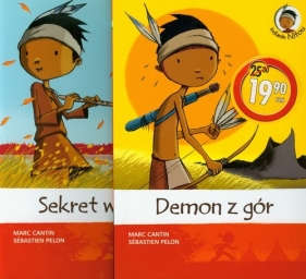 Indianin Nitou Zestaw Demon z gór Sekret wiatru - Cantin Marc, Pelon Sebastien